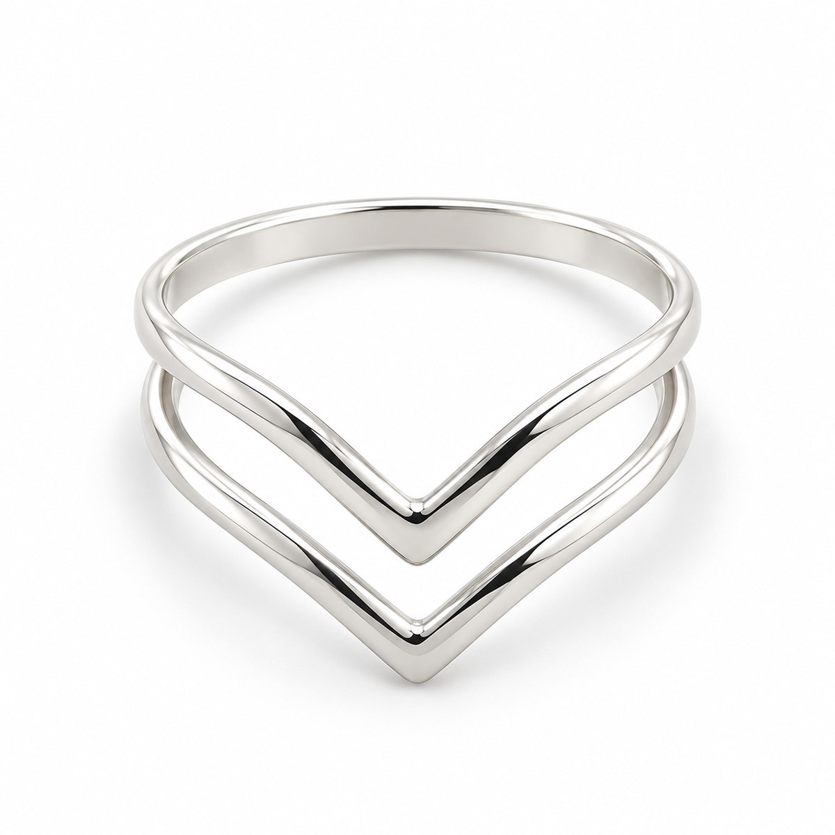 Anillo de doble pico: vista principal